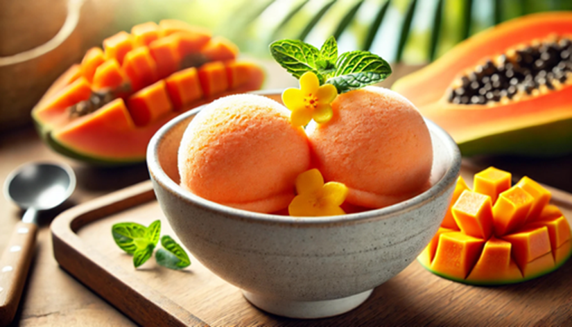 Papaya Sorbe